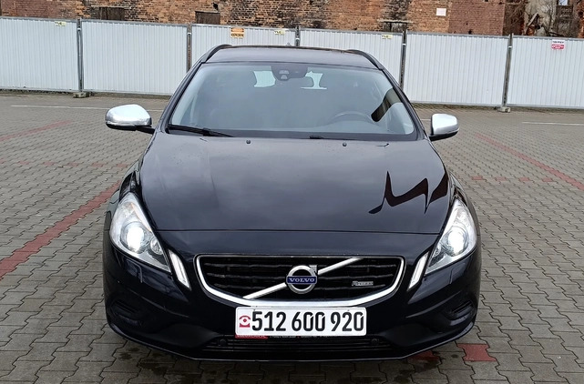 Volvo V60 cena 49900 przebieg: 164200, rok produkcji 2012 z Konin małe 277